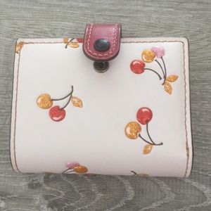 Coach (Cherry 1941 Collection) tri-fold wallet